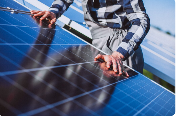 screenshot 2026 06 08 at 12 04 40 man worker in the firld by the solar panels free photo